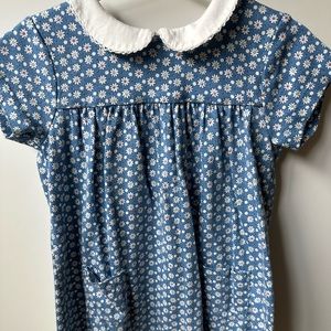 Baby Boden Floral collared dress